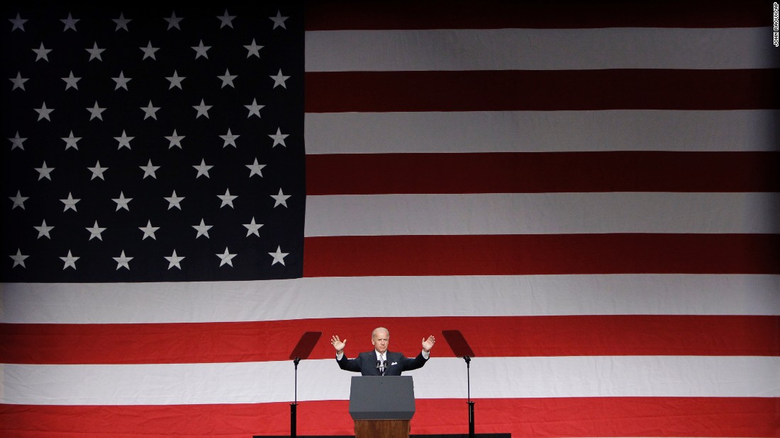 Biden speaks at the convention of Florida&#39;s Democratic Party in October 2011. Biden said he and Obama had made progress on fixing problems they inherited from Republicans, but he said the GOP was using obstructionist tactics to keep the administration from doing more for the economy and middle class.