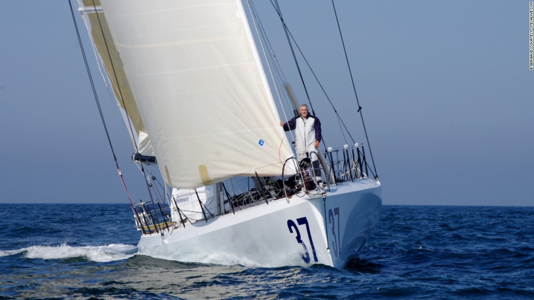 Rich Wilson is entering the Vendee Globe race for the second time -- now at the age of 66.