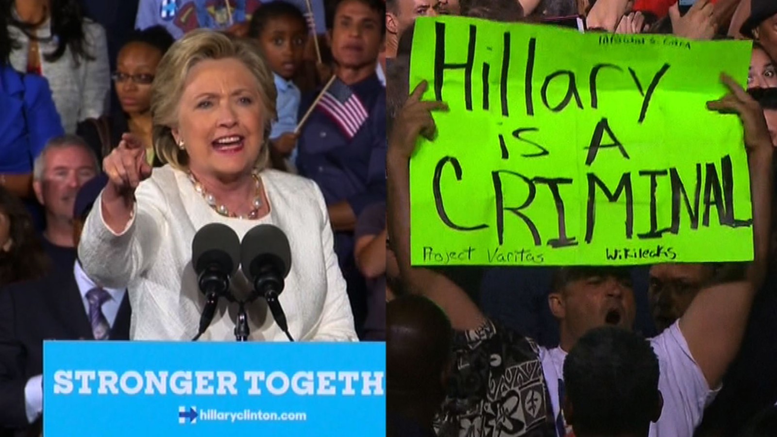 Hillary Clinton Responds To Protester Cnn Video 6168