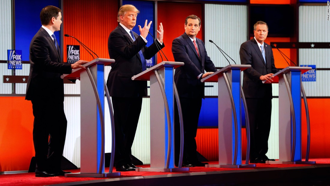 Trump holds up his hands during a Republican debate in Detroit on March 3, 2016. Trump assured American voters that despite what Rubio had suggested, &lt;a href=&quot;http://www.cnn.com/2016/03/03/politics/donald-trump-small-hands-marco-rubio/&quot; target=&quot;_blank&quot;&gt;there was &quot;no problem&quot; with the size of his hands&lt;/a&gt; -- or anything else.