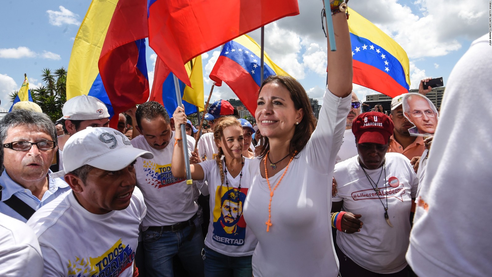 Machado: Más del 90% de los venezolanos clama por un cambio urgente ...