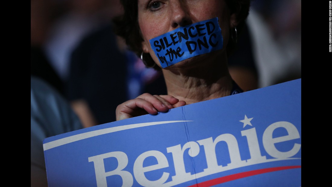 Because of the leaked committee emails, many Sanders supporters entered the convention upset.