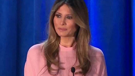 Melania Trump Defends Husband In Rare Speech Cnn Politics