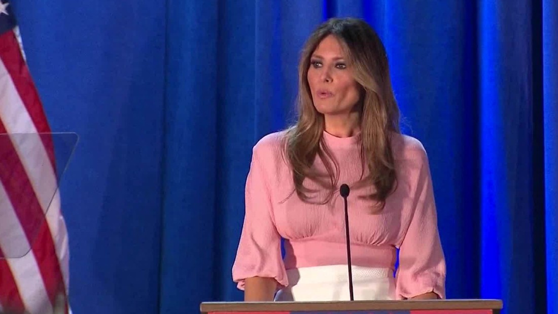 Melania Stumps For Trump Cnn Video