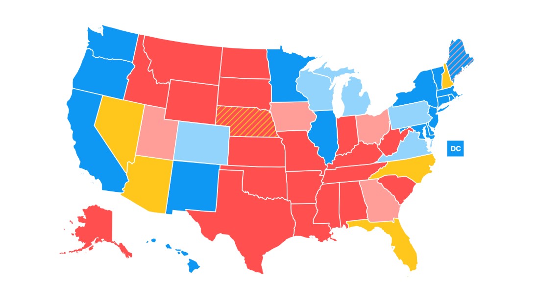 Road to 270 CNN's general election map CNNPolitics