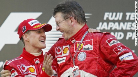 Brawn was instrumental Michael Schumacher&#39;s seven world titles at Benetton and Ferrari