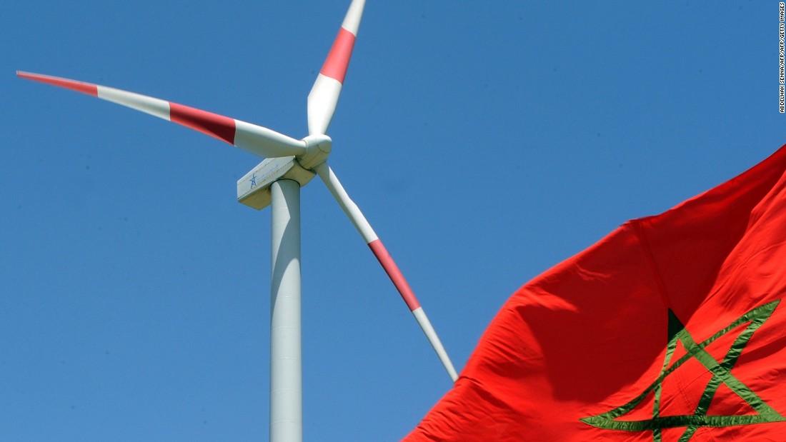 In 2010 a $300 million wind farm was inaugurated near Tangier (pictured). With 165 turbines and a production capacity of 140 megawatts, it has since been superseded by the Tarfaya wind farm -- also in Morocco and the largest in Africa -- which produces 850 megawatt hours.