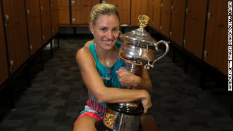 Angelique Kerber had a 2016 to remember, winning two slams and ending the year ranked No. 1