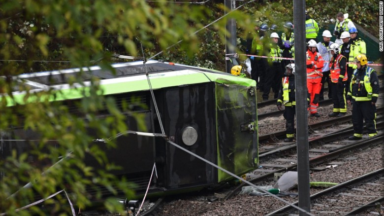 London tram derailment: Police probe crash site, driver freed on bail - CNN