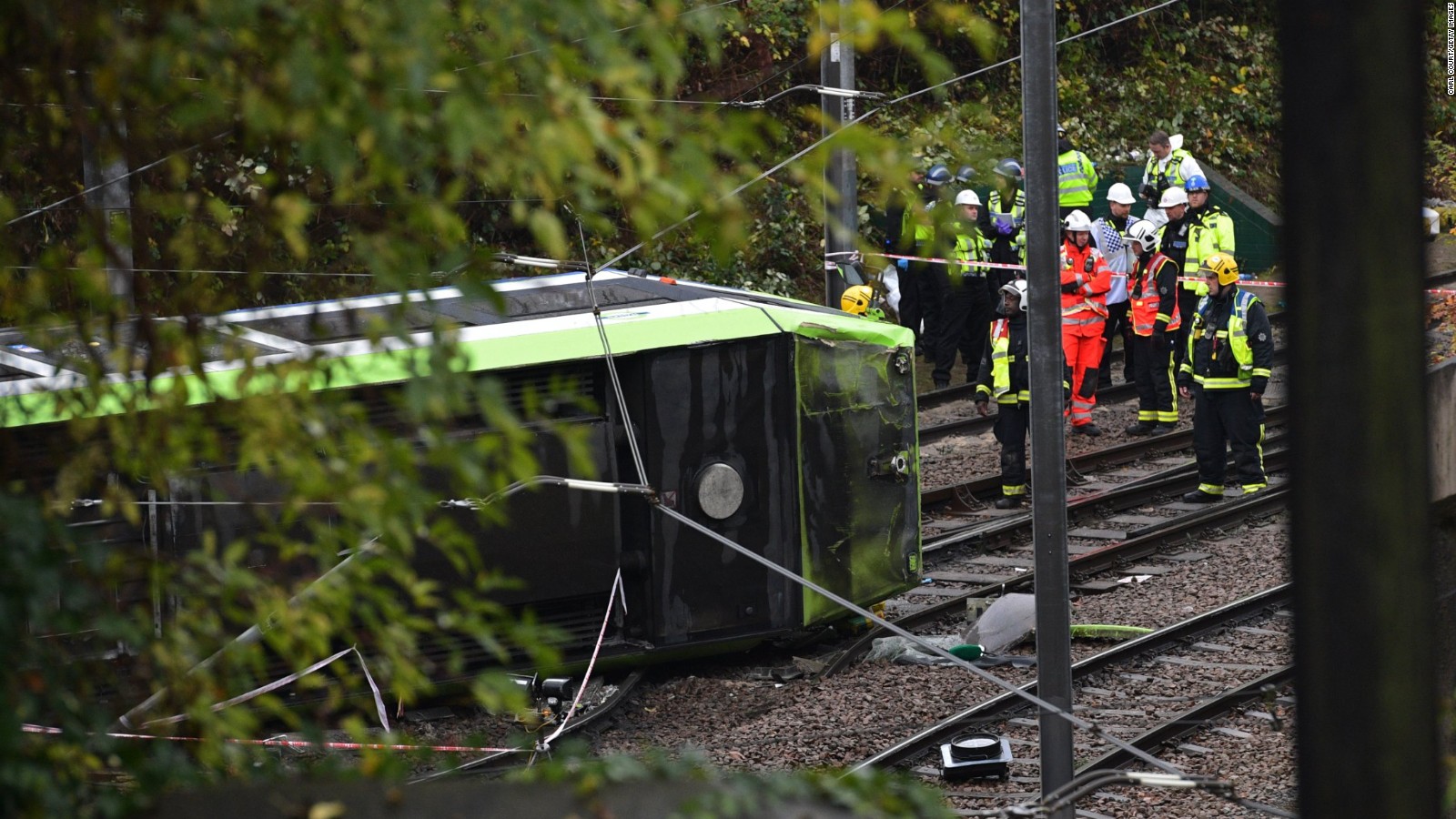 London tram derailment: Police probe crash site, driver freed on bail - CNN