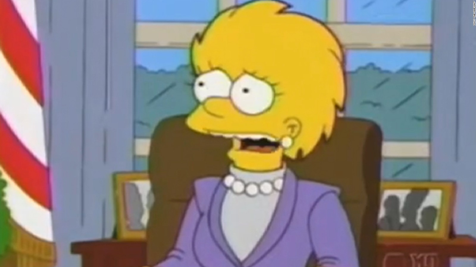 Trump Presidency Predicted By The Simpsons Cnn Video