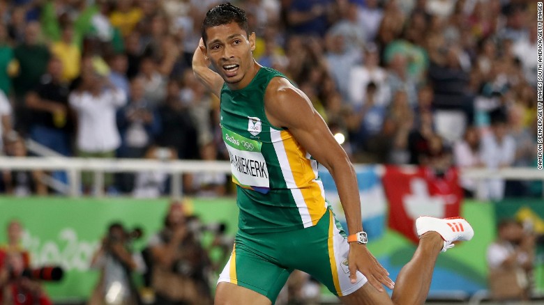  Van Niekerk aiming for Bolt's 200m record