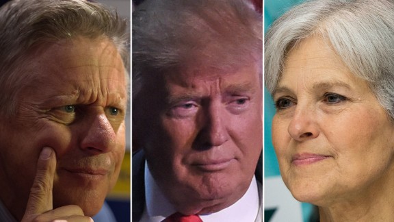 How Gary Johnson And Jill Stein Helped Elect Donald Trump