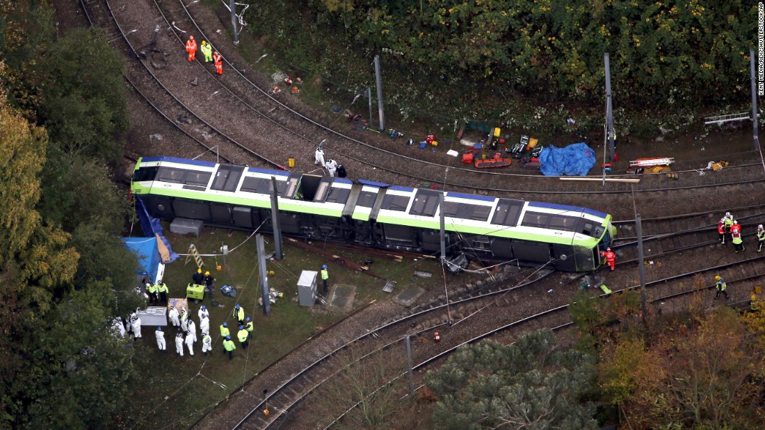 London tram derailment: Police probe crash site, driver freed on bail - CNN