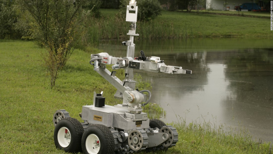 Northrop Grumman&#39;s Andros Mark 5A-1 is used to protect first responders and law enforcement agencies from explosives.&lt;br /&gt;