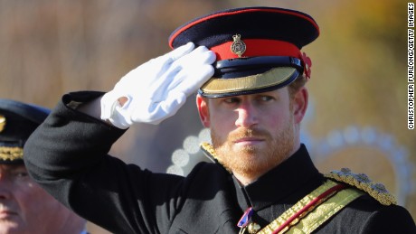 The prince served in the Army himself and maintains close links to the military. 