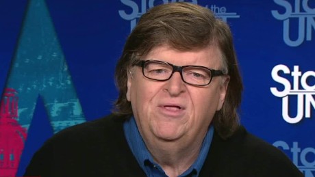 Michael Moore buses audience to Trump protest - CNN Video