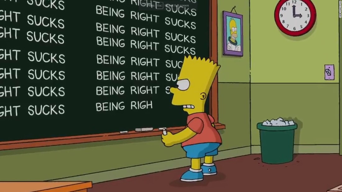 The Simpsons Respond To Trump Victory Prediction Being Right Sucks 5794