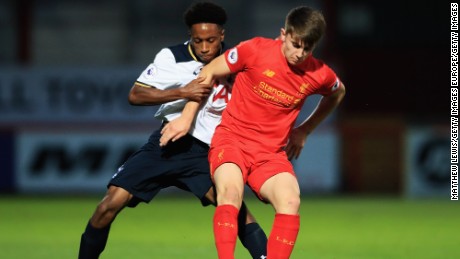 Striker Ben Woodburn, 17, became Liverpool&#39;s youngest first-team scorer this season. 