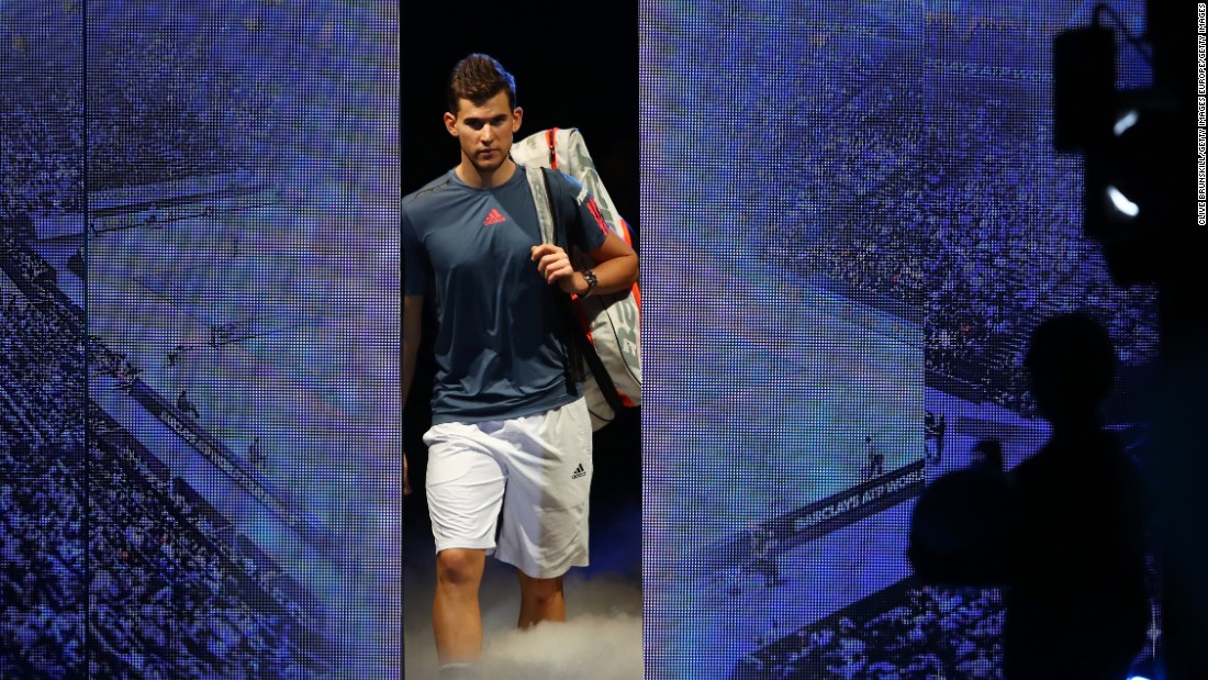 The last man to qualify for this year&#39;s event, Thiem is the youngest player at the finals and the first Austrian to take part in the singles since former world No.1 Thomas Muster in 1997. He may have lost out to Djokovic on Sunday, but boasted a 90.9% win percentage in deciding sets going into the tournament -- the highest proportion of any player on the tour to have started 25 matches or more.