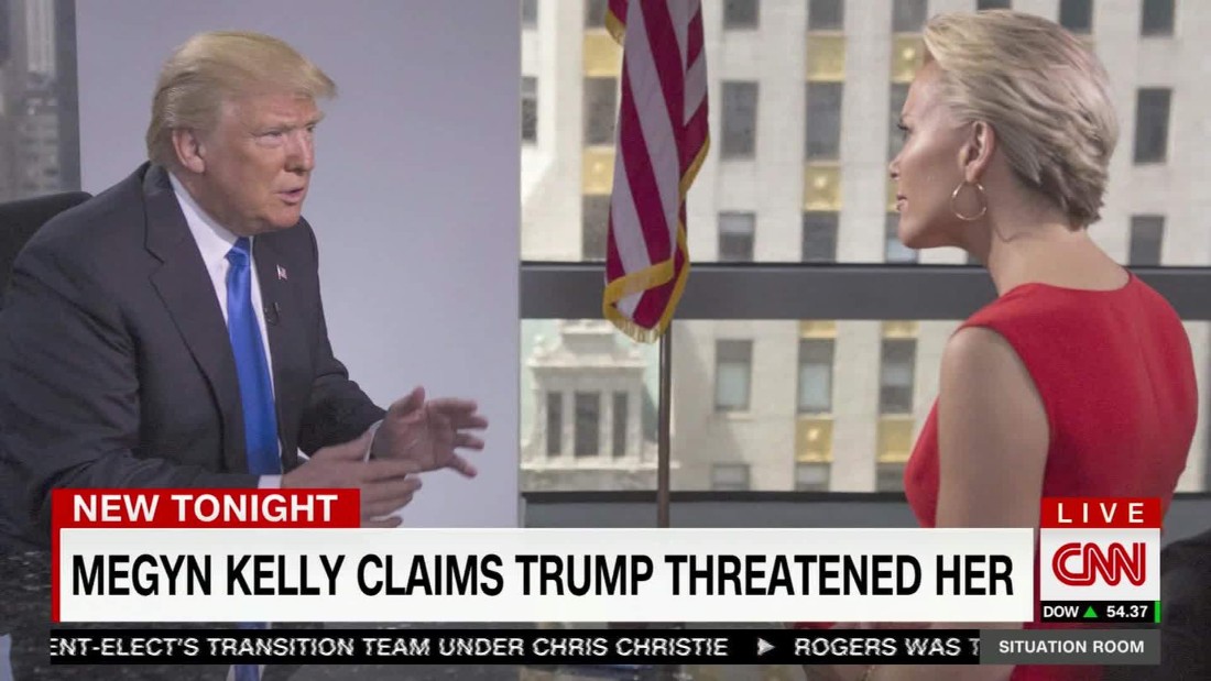 Megyn Kelly Says Donald Trump Threatened Her Cnn Video 