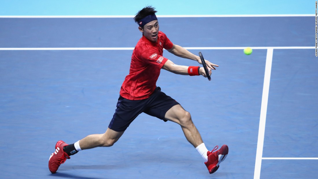 With the highest win percentage on the tour this year, the world No. 1 lined up against Nishikori in fine shape. But, converting just 51% of his first serves in an error-strewn opening set, Murray handed a number of break point opportunities to the world No. 5.