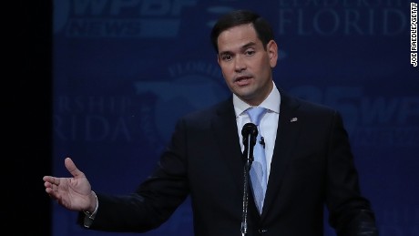 Rubio hails Syria strikes, says Russians don&#39;t have &#39;standing&#39; to criticize