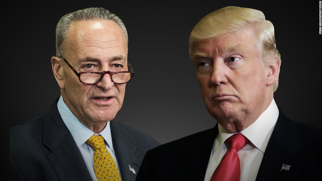 Dems Hope Donald Trump Meets His Match In Chuck Schumer Cnnpolitics