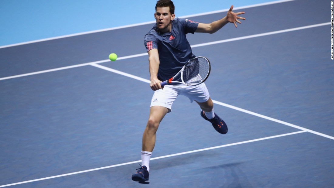 Thiem kept unforced errors to a minimum, but ultimately found the Raonic serve too hot to handle. The Canadian won 91% of points on his first serve compared to just 61% for Thiem. 