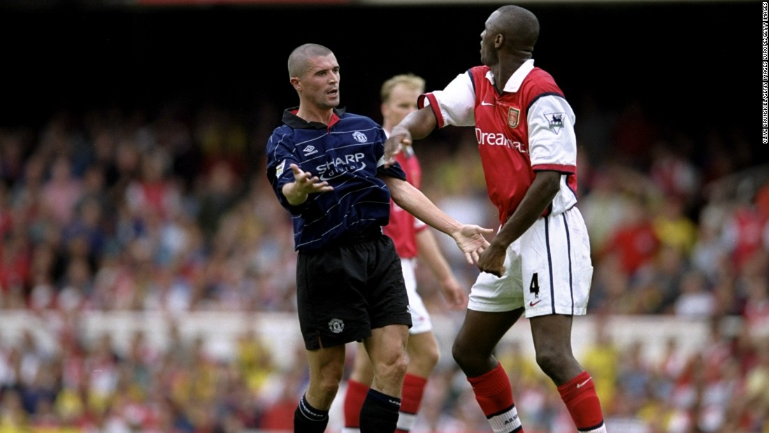 Over the years, the clashes between club captains Patrick Vieira and Roy Keane became synonymous with the fixture. The standout confrontation, however, came in the tunnel at Highbury in 2005, with Keane accusing Vieira of picking on &quot;weak link&quot; Gary Neville.