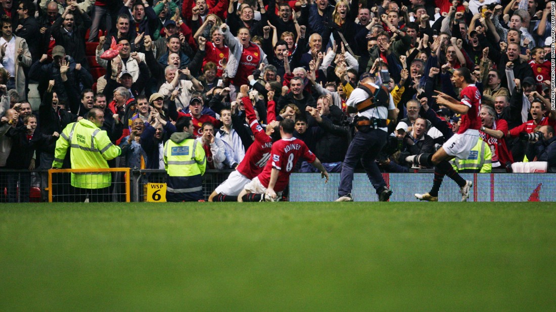 A year after his injury-time penalty crashed against the crossbar -- missing the opportunity to end Arsenal&#39;s &quot;Invincibles&quot; run in its infancy -- Ruud van Nistelrooy scored from the spot at Old Trafford in October 2004 to halt the Gunners&#39; unbeaten streak at 49 games. On his knees and screaming into a microphone, this was one of the most cathartic goals in Premier League history.