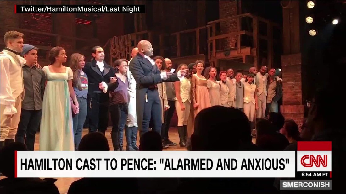 Hamilton cast outlet pence