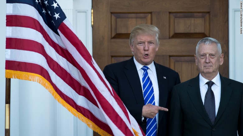 James Mattis Leading Candidate For Defense Secretary Cnnpolitics