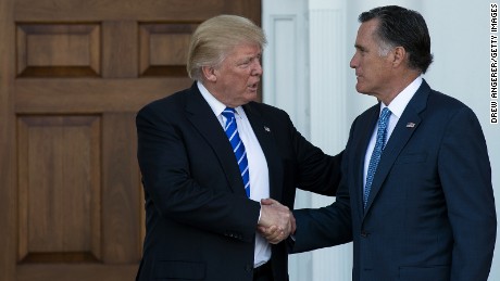 Trump fires back at Mitt Romney for scathing op-ed