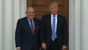 Trump considered replacing Gorsuch with Giuliani, book says