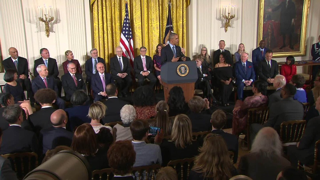 Entire Medal of Freedom ceremony CNN Video