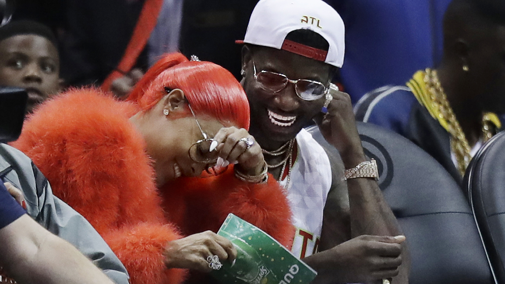 Gucci Mane proposes at game | CNN