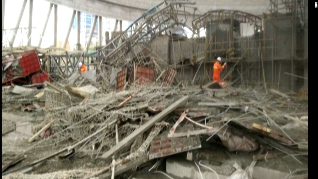 74 killed in China construction collapse CNN