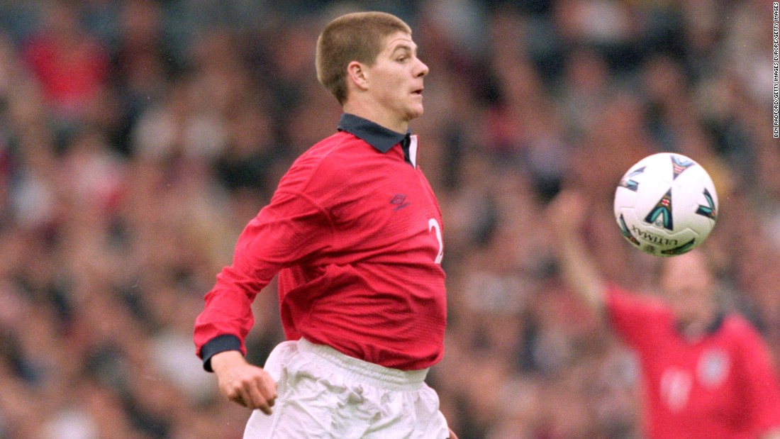 Gerrard made his England debut against Ukraine in 2000, the day after his 20th birthday.