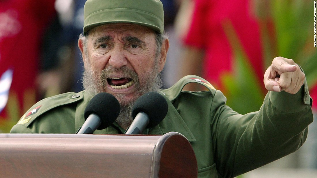 Former Cuban leader Fidel Castro dies
