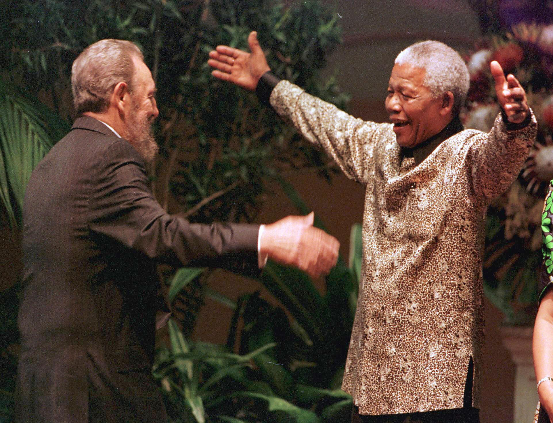 fidel castro and nelson mandela