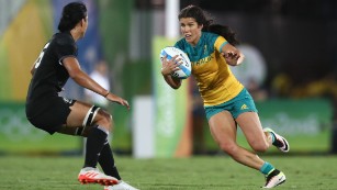 Commonwealth Games 2018: Australia's sevens couple Charlotte Caslick and  Lewis Holland keep their distance