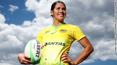 Charlotte Caslick finds sevens love on and off the rugby field