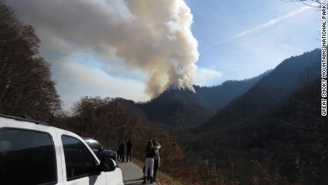 Wildfires scorch the Southeast