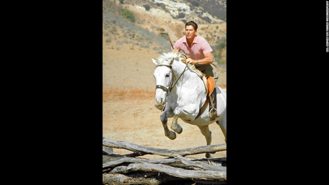 Ronald Reagan, the 40th president, enjoyed horseback riding. He suffered minor injuries when he was &lt;a href=&quot;http://www.nytimes.com/1989/07/05/us/reagan-is-injured-in-fall-off-horse.html&quot; target=&quot;_blank&quot;&gt;thrown from a horse&lt;/a&gt; in 1989. He also had a bedroom converted into an &lt;a href=&quot;http://www.whitehousemuseum.org/floor2/west-bedroom.htm&quot; target=&quot;_blank&quot;&gt;exercise room&lt;/a&gt; in the White House.  