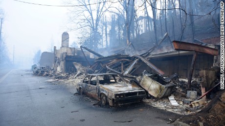 Help those affected by Tennessee wildfires