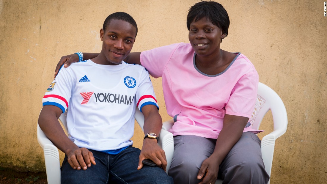 Nurse Jugbeh Kekula, winner of the 2015 competition, with onetime patient Joshua Flomo, who nominated her. &lt;br /&gt;&lt;br /&gt;Kekula played a vital role in fighting the ebola crisis in her community, where she is a much-loved figure. 