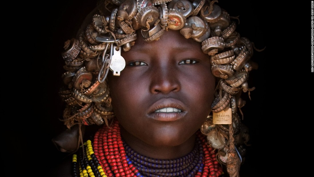 &quot;It&#39;s important to remember that tradition doesn&#39;t mean &#39;the same&#39;,&quot; says Lewis, &quot;cultures will adapt and add elements all the time.&quot; A perfect example of this is the Dassanech tribe, another group found in Ethiopia&#39;s Omo Valley on the border with Kenya. Rubbish of all manner, but particularly bottle tops, have begun to be recycled by Dassanech women, who weave the metal caps into vibrant jangly headdresses. Other women have adapted &lt;a href=&quot;http://www.gettyimages.co.uk/license/160544844&quot; target=&quot;_blank&quot;&gt;broken watches and trinkets&lt;/a&gt; for similar purposes -- and a sure fire way of getting yourself noticed.  