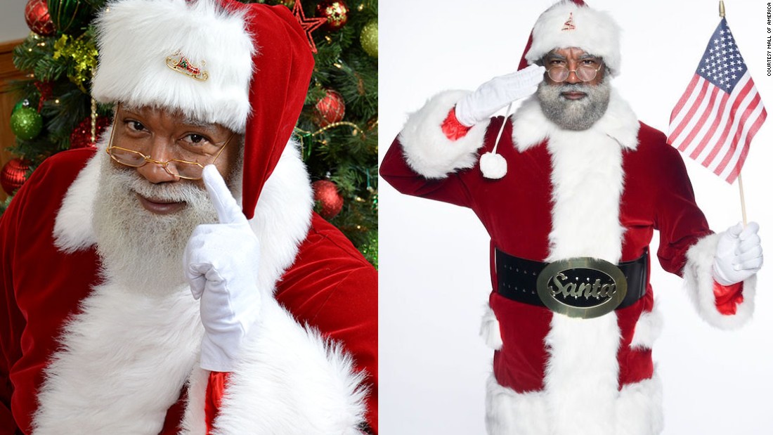 Mall of America hosts first black Santa CNN