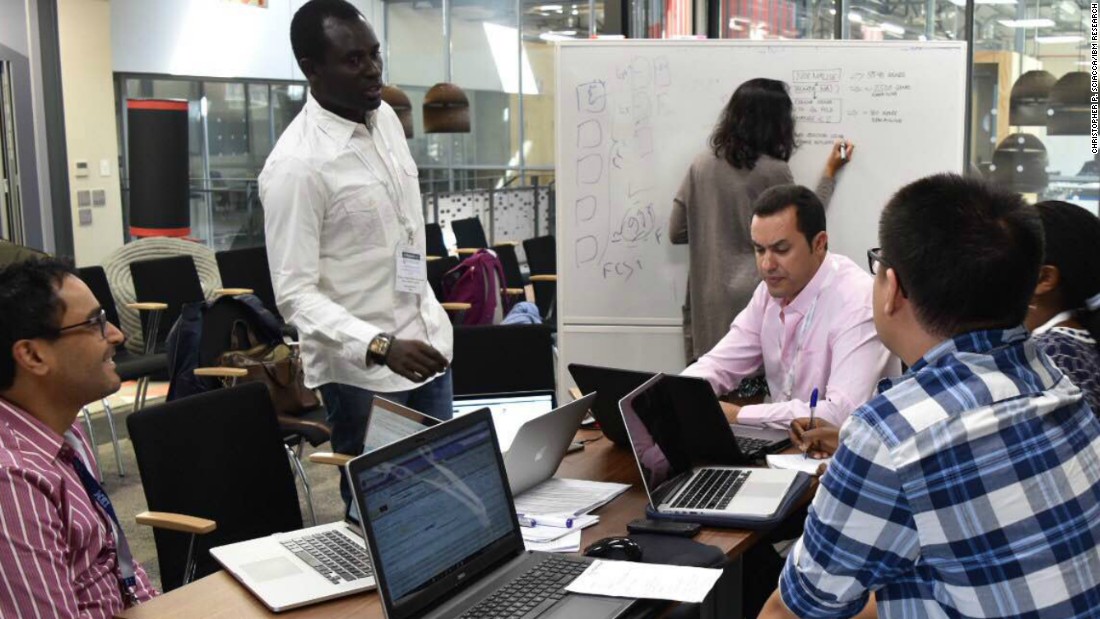 Siwo believes cancer and other non-communicable diseases will start to impact Africans more so than elsewhere, due to how unprepared the region is to handle new cases. &quot;We are attempting to find long term solutions,&quot; he says. &lt;br /&gt;Pictured: researchers at work in South Africa. 